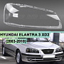 Стекло фары HYUNDAI ELANTRA 3 XD2 (2003-2010) рестайлинг (правое) по выгодной цене