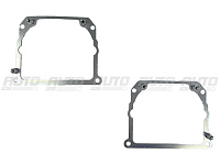 Переходная рамка для замены линзы Bosch AL 3 с выносом на Hella 3 / 3R (комплект, 2шт) R-110A — фото 1