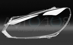 Стекло фары VOLKSWAGEN GOLF 6 (2008-2013) КСЕНОН (левое)