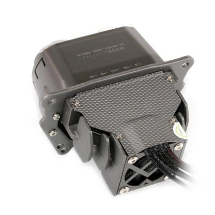 Светодиодные линзы MTF LIGHT QUADRIX SLIM (ближний + дальний) двойная линза 6000K (к-т 2шт) по выгодной цене