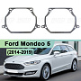 Переходная рамка Ford Mondeo 5 (2014-2019) LED - Модуль Hella 3 / 3R (комплект, 2шт) по выгодной цене