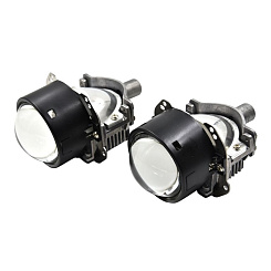 Светодиодные линзы GL-7 INTELLEGENT BI-LED 3.0" (крепление под гайку / Hella 3) (к-т 2шт)