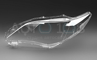 Стекло фары TOYOTA COROLLA 150 (2008-2013) СЕДАН рестайлинг (левое) — фото 2