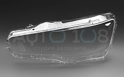Стекло фары MITSUBISHI LANCER 10 (2007-2017) (левое)