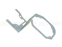 Переходная рамка BMW X5 E70 (2006-2013) без AFS 2 линзы в 1 фару - Hella 3 / 3R (к-т 2шт) — фото 3