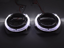 Маска для линз 3.0 дюйма - №103 с А/Г LED 2 шт.