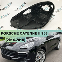 Корпус фары PORSCHE CAYENNE II 958 (2014-2018) рестайлинг ксенон с AFS (левый) — фото 1