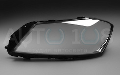 Стекло фары VOLKSWAGEN PASSAT B7 (2011-2015) (левое)