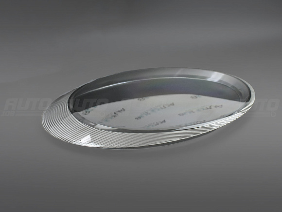 Стекло фары Porsche 911 (997) (2004-2012) серый кант (правое) по выгодной цене