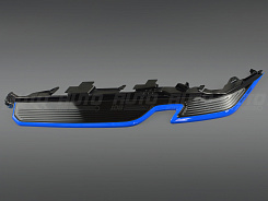 Верхняя маска (ресница) BMW 5 G30 (2020-2023) LED LOGO б/у (левая)