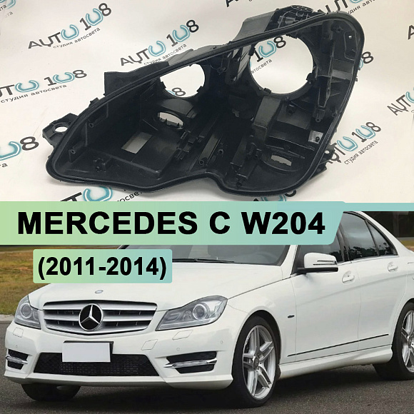 Корпус фары MERCEDES C klasse W204 (2011-2014) рестайлинг (левый) по выгодной цене