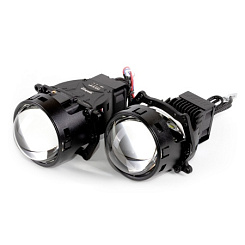 Светодиодные линзы MTF WIDEBEAM 3" 6000K (крепление Hella 3) (к-т 2шт)