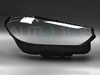 Стекло фары BMW X3 G01 / X4 G02 (2021-2024) рестайлинг (правое) — фото 2