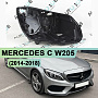Корпус фары MERCEDES C klasse W205 (2014-2018) дорестайлинг LED 1 линза (правый) по выгодной цене