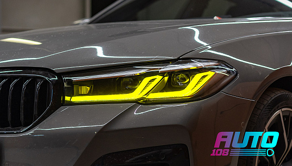 Плата подсветки ДХО BMW 5 G30 (2020-2023) Yellow Lemon (4 шт.) по выгодной цене