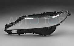 Стекло фары TOYOTA CAMRY XV70 (2017-н.в.) FULL LED (левое)