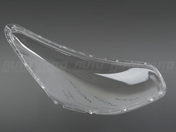 Стекло фары KIA Soul 2 (2016-2019) рисунок под рефлекторную фару (левое) по выгодной цене