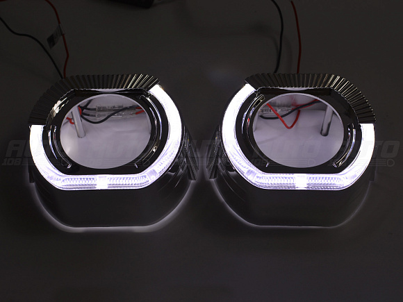 Маска для линз 2.5 дюйма - №148 с А/Г LED 2 шт. по выгодной цене
