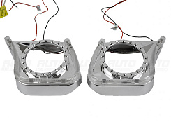 Маска для линз 3.0 дюйма - №142 с А/Г LED 2 шт.