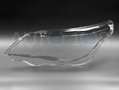 Стекло фары BMW 5 E60 / E61 (2007-2010) рестайлинг с AFS (адаптивная) (левое)