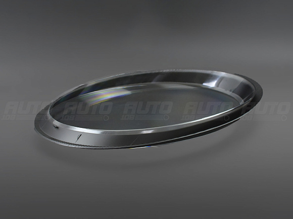 Стекло фары Porsche 911 (997) (2004-2012) черный кант (правое) по выгодной цене