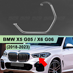 Световоды для фары BMW X5 G05 (2018 - 2023) дорестайлинг левой (внутренний) Laser