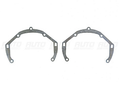 Переходная рамка Mitsubishi Outlander 3 (2015-2018) ГАЛОГЕН - Hella 3 / 3R (комплект, 2шт) 160