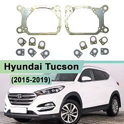 Переходная рамка Hyundai Tucson (2015-2019) ГАЛОГЕН -  Hella 3 / 3R (к-т 2шт) 274