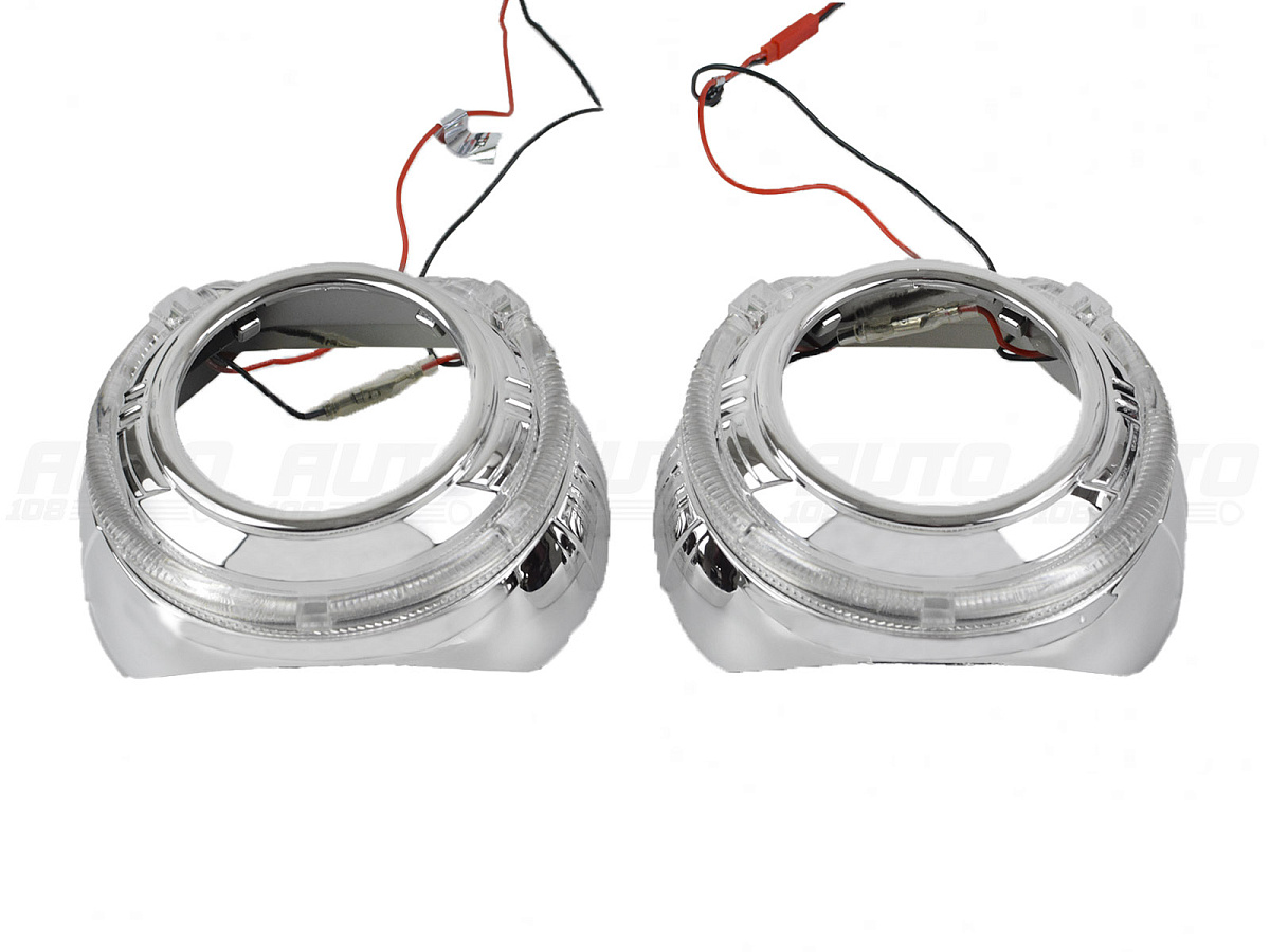 Маска для линз 3.0 дюйма - №103 с А/Г LED 2 шт.