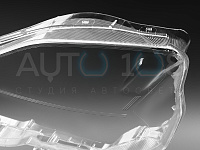 Стекло фары NISSAN X-TRAIL T31 (2010-2015) рестайлинг (правое) — фото 3