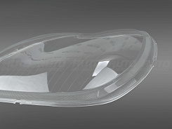 Стекло фары MERCEDES S-class W220 (2002-2006) рестайлинг (левое)