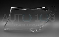 Стекло фары TOYOTA LAND CRUISER 200 (2012-2015) 1-й рестайлинг (левое) — фото 2