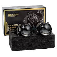 Светодиодные линзы AOZOOM K3 DRAGON KNIGHT V.2 3.0" 5500K (крепление Hella 3) (2шт)