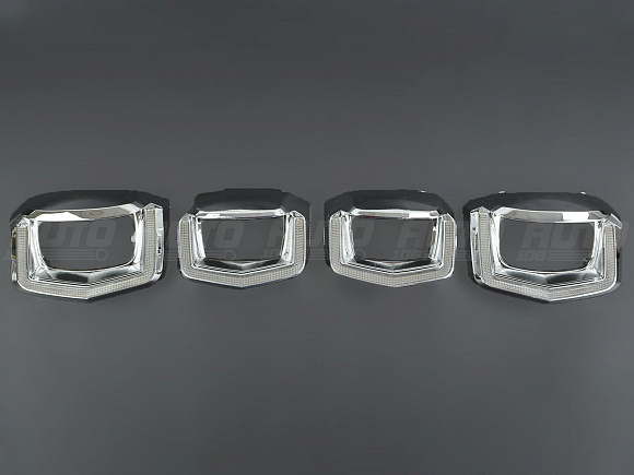 Маска для линз VOLKSWAGEN TIGUAN 2 (2016-2021) LED ДХО+Поворот по выгодной цене