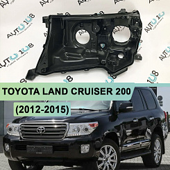 Корпус фары TOYOTA LAND CRUISER 200 (2012-2015) 1-й рестайлинг (левый)