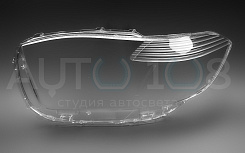 Стекло фары TOYOTA HIGHLANDER 2 (2007-2010) дорестайлинг (левое)