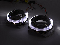 Маска для линз 3.0 дюйма - №103 с А/Г LED 2 шт. — фото 6