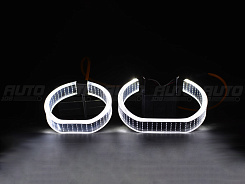 LED Ангельские глазки (кольца) BMW X5 E70 F-Style (2006-2010) дорестайлинг (комплект)