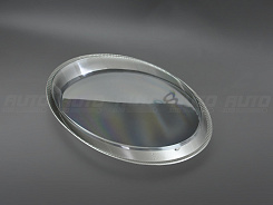 Стекло фары Porsche 911 (997) (2004-2012) серый кант (левое)