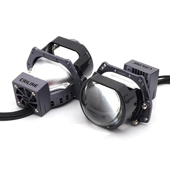 Светодиодные линзы Criline D7 Cutsider 3" (крепление Hella 3) (к-т 2шт) по выгодной цене