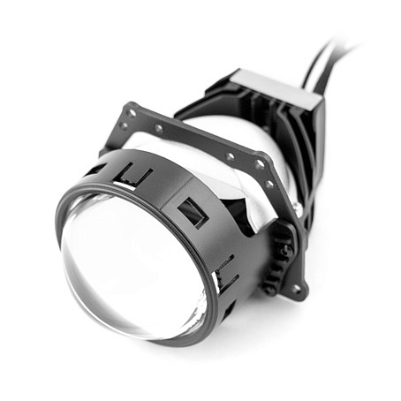 Светодиодные линзы MTF NIGHT ASSISTANT Progressive 3" 5500K (крепление Hella 3) (к-т 2шт)