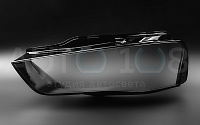 Стекло фары AUDI A4 B8 (2011-2015) рестайлинг (левое) — фото 2