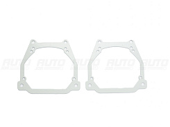 Переходная рамка Nissan X-Trail T31 дорестайлинг (2007-2011) - Модуль Hella 3/3R (комплект, 2шт) 223