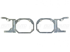 Переходная рамка BMW X5 E70 (2006-2013) без AFS 2 линзы в 1 фару - Hella 3 / 3R (к-т 2шт)