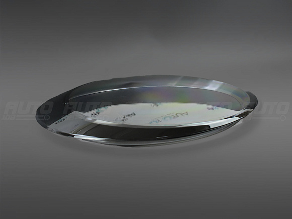 Стекло фары Porsche 911 (997) (2004-2012) черный кант (правое) по выгодной цене