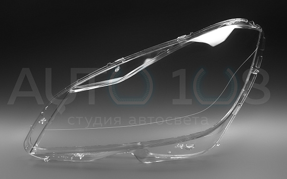 Стекло фары MERCEDES C-class W204 (2011-2015) рестайлинг LOGO (левое) по выгодной цене