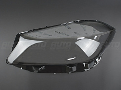 Стекло фары MERCEDES A W176 (2015-2018) рестайлинг не для галогена (левое)