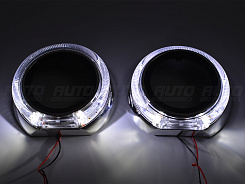 Маска для линз 3.0 дюйма - №102 с А/Г LED 2 шт.