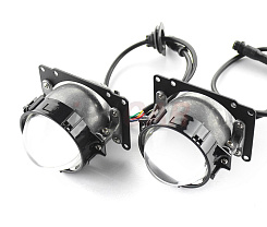 Светодиодные линзы GL-1 MINI BI-LED 2.8" (крепление под гайку / Hella 3) (к-т 2шт) Светодиодные линзы GL-1 MINI BI-LED 2.8" (крепление под гайку / Hella 3) (к-т 2шт)