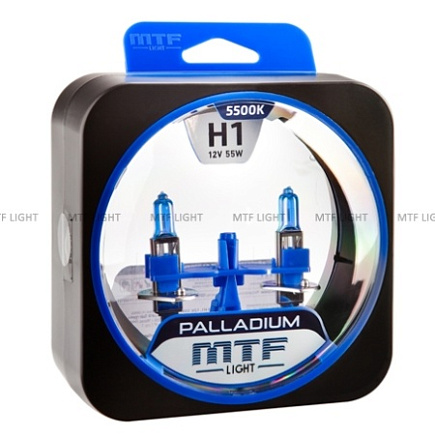 Галогенные лампы MTF H7 PALLADIUM 5500K (2 шт) по выгодной цене